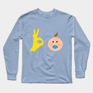 Baby Boomer Symbols Long Sleeve T-Shirt